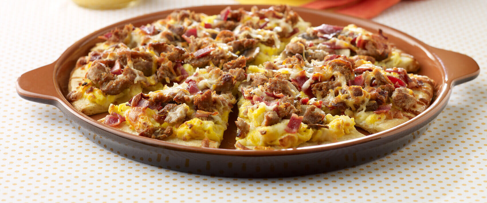 Turkey Bacon And Sausage Breakfast Pizza Hormel Foods