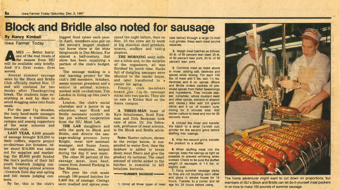 Susan Weber clipping for her cooking & culture story