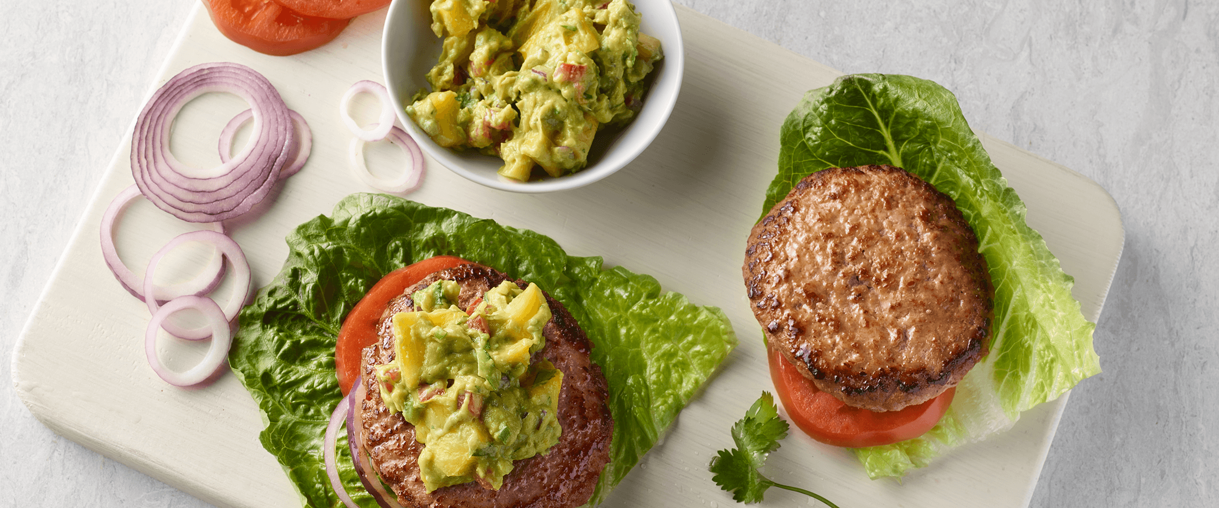 Turkey Burgers - Guacamole Turkey Burgers Recipe