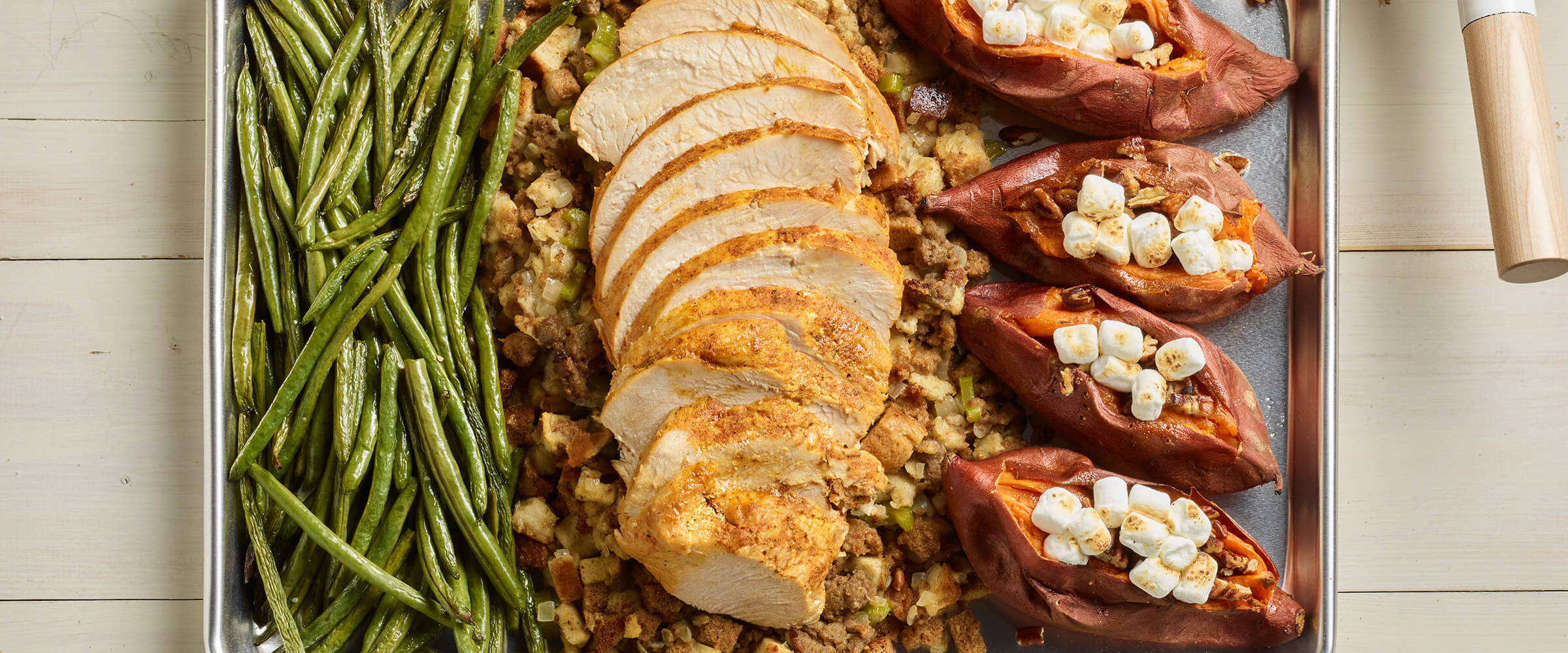 Sheet Pan Turkey Dinner