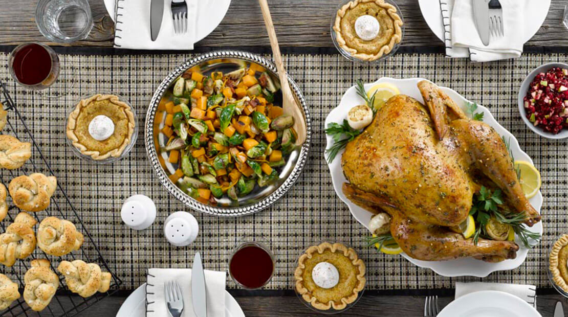 modern thanksgiving feast