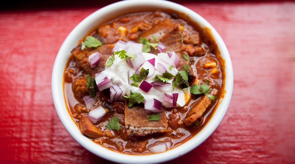 Smoked Brisket Is The Star Of This Year's Best Firehouse Chili Recipe