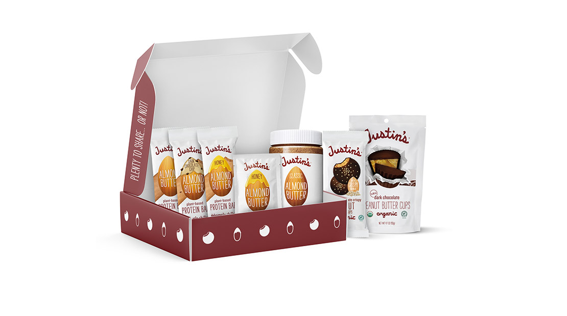 Justin's Organic Peanut Butter Cup, Dark Chocolate, 1 single Box