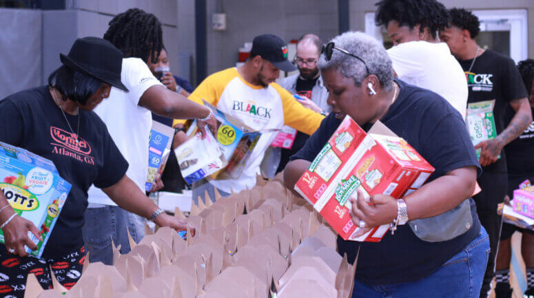 Atlanta Team Members Give Back for Juneteenth - Hormel Foods