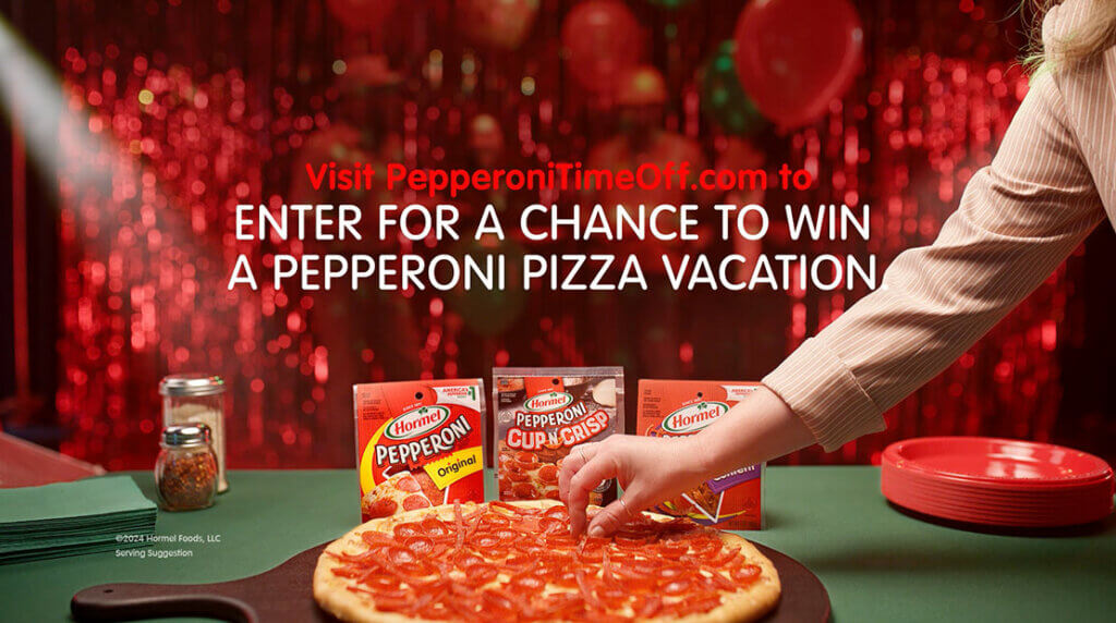 Makers of HORMEL® Pepperoni Encourage and Reward Fans for Taking PTO to