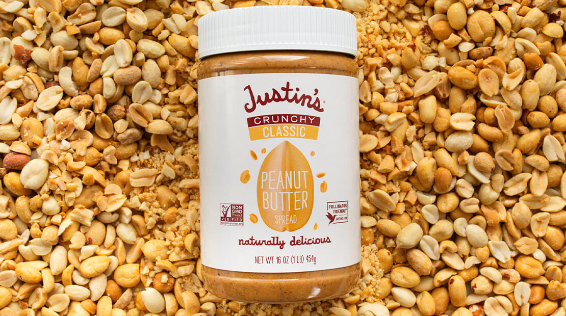 JUSTIN'S® Crunchy Classic Peanut Butter