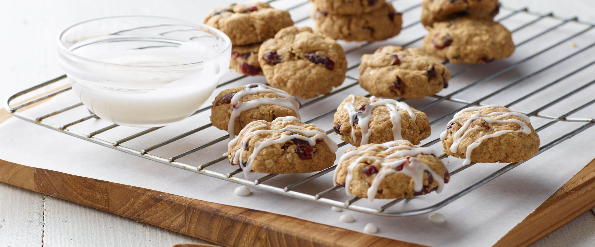 Cranberry Almond Oatmeal Cookies